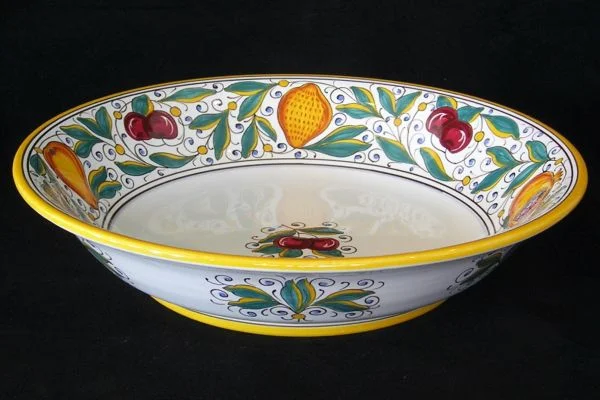 Frutta e Foglie Cherry 'macaroni' serving bowl