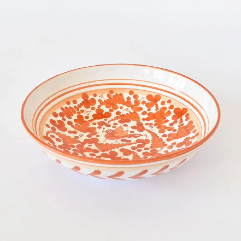 Arabesco Orange bowl - 8"