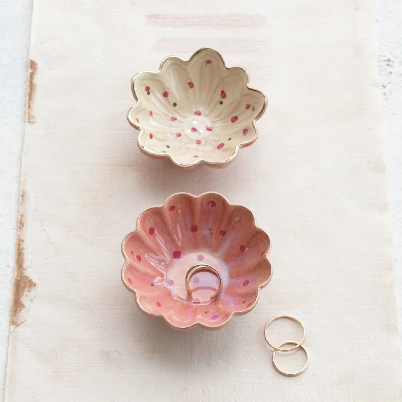 Decorative Flower Shaped Dish