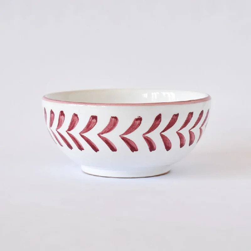 Semplice Frecce Rosso cereal bowl