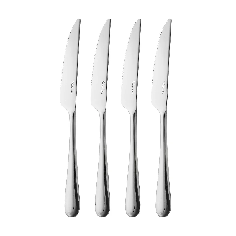 Robert Welch Kingham - 4 Piece Stainless Steel Steak Knife Set