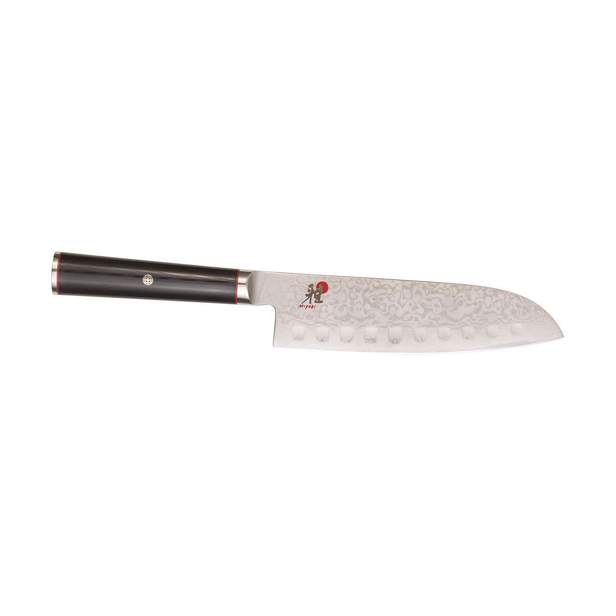 Miyabi 34194-183 Kaizen Hollow Edge Santoku Knife, 7"