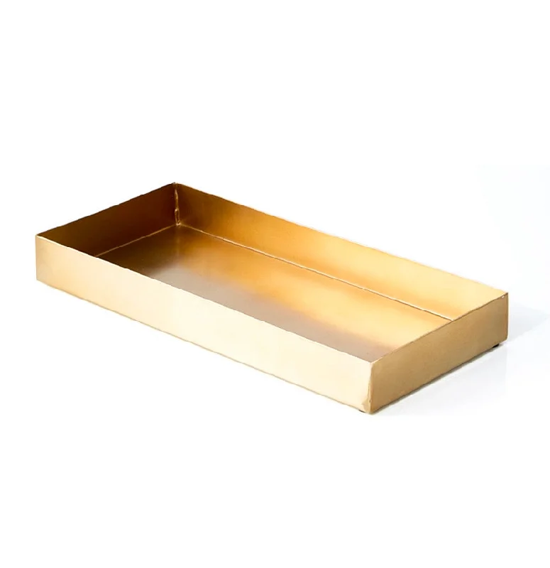 Gold Rectangle Tray