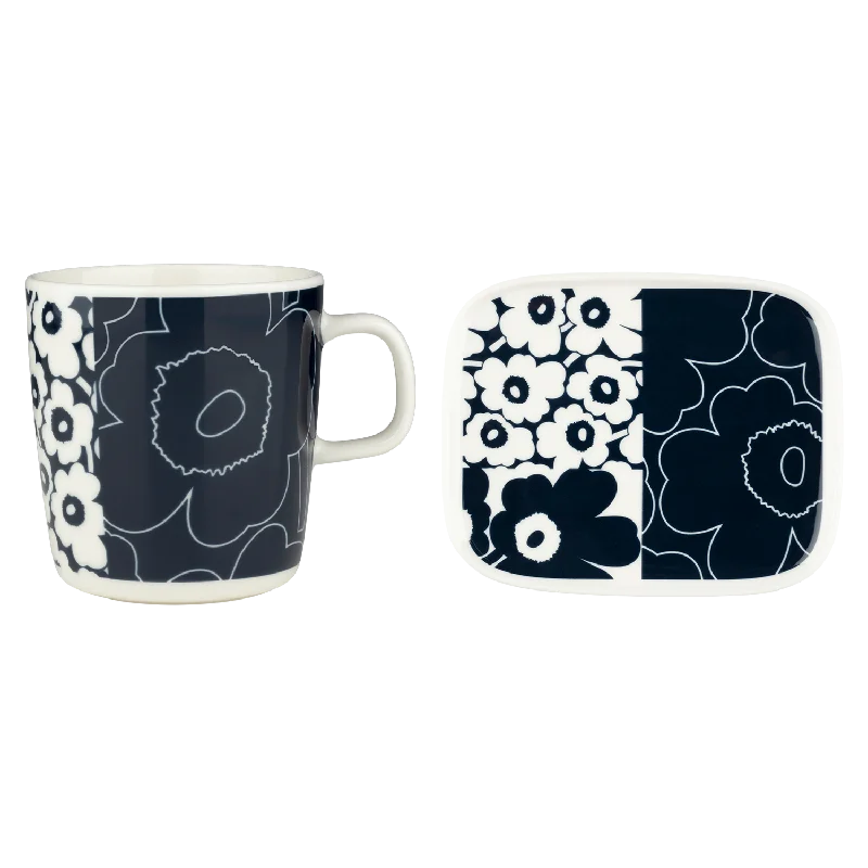 Marimekko Unikko Kollaasi Large Mug & Plate Set