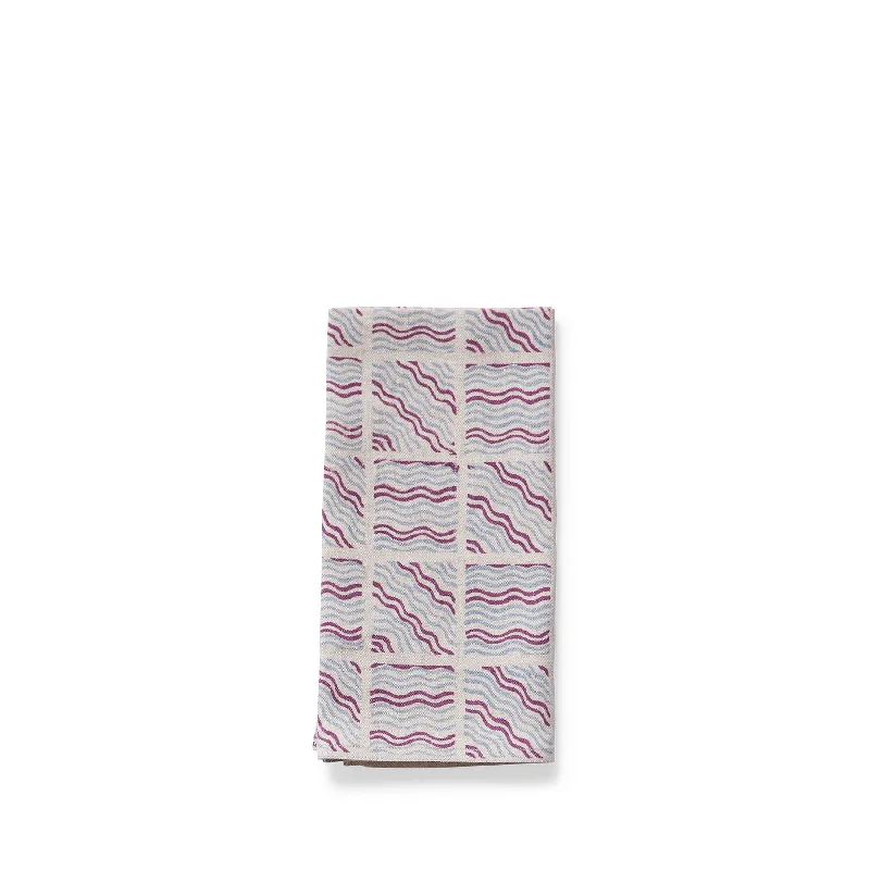 Neem Napkin in Aubergine