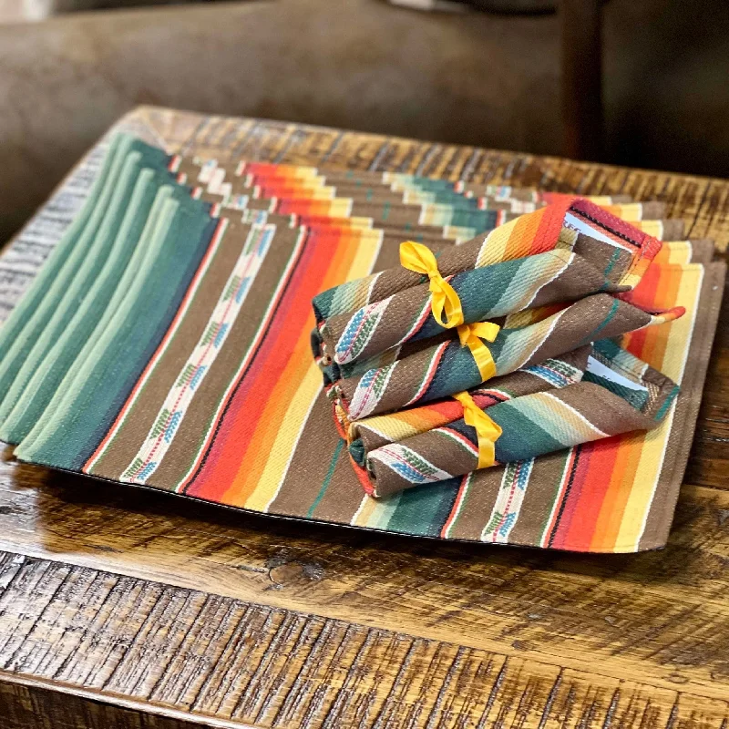 Custom Serape Placemats & Napkins