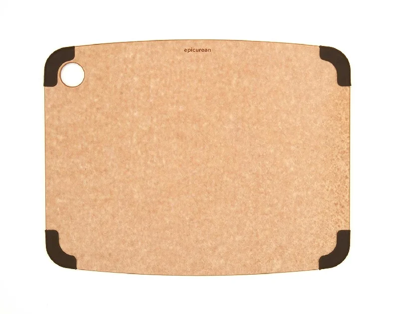 Gripper Cutting Board, Natural/Brown