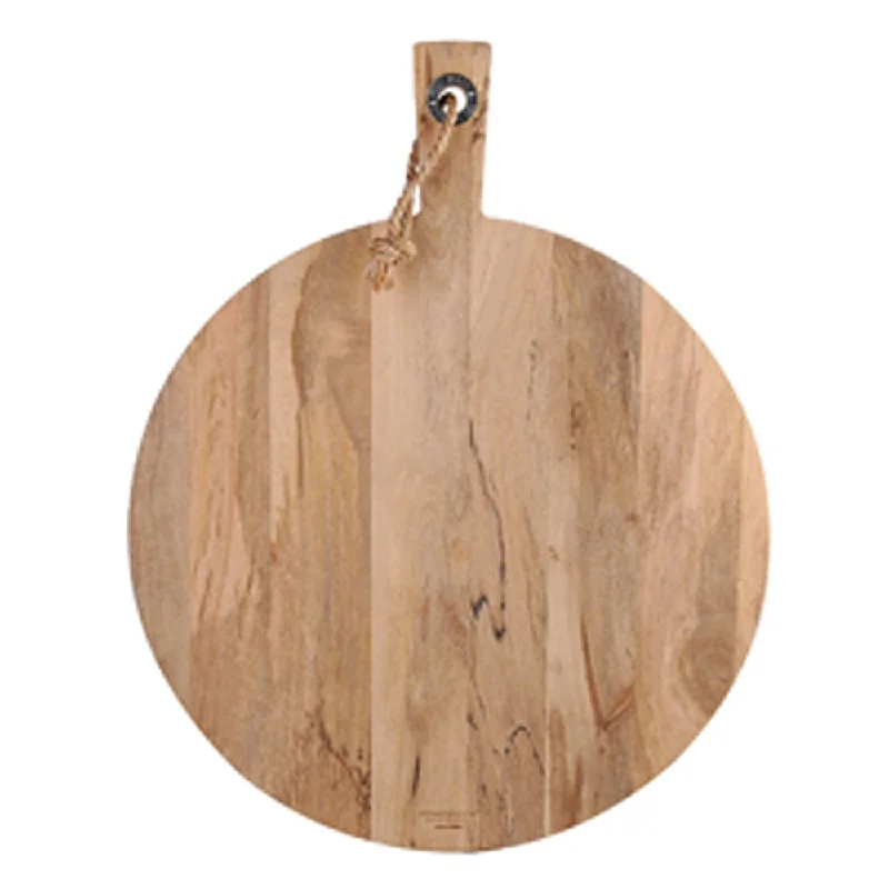 Mango Wood Board Round 58x46x2.5cm