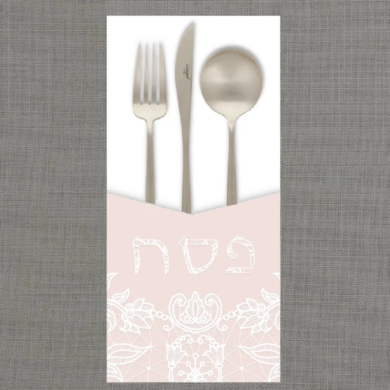 Chantilly Pesach (Pink) - Cutlery Pouch