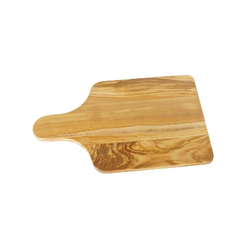 Olivewood Paddle-Handle Cutting Board Set 3, Piece