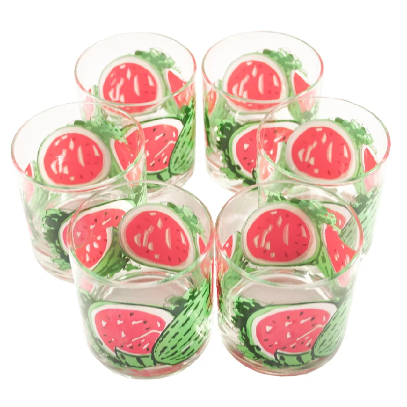 Georges Briard Watermelon Rocks Glasses