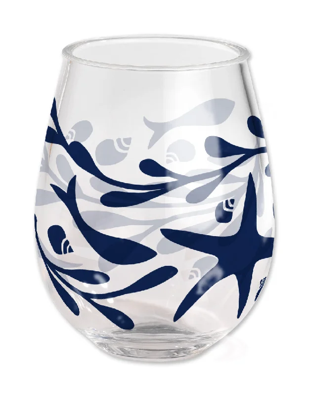 Acrylic Wine Tumbler - Tidepool