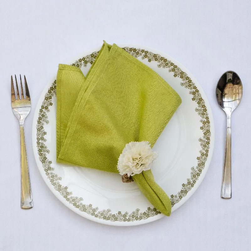 Green Dinner Napkins