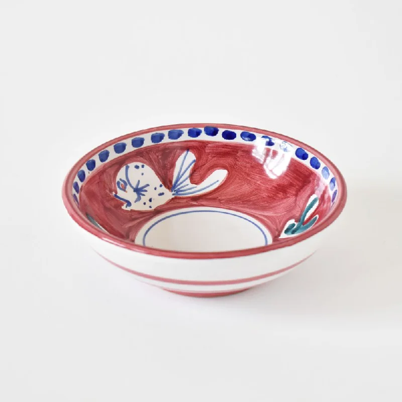 Red Fish fruit bowl