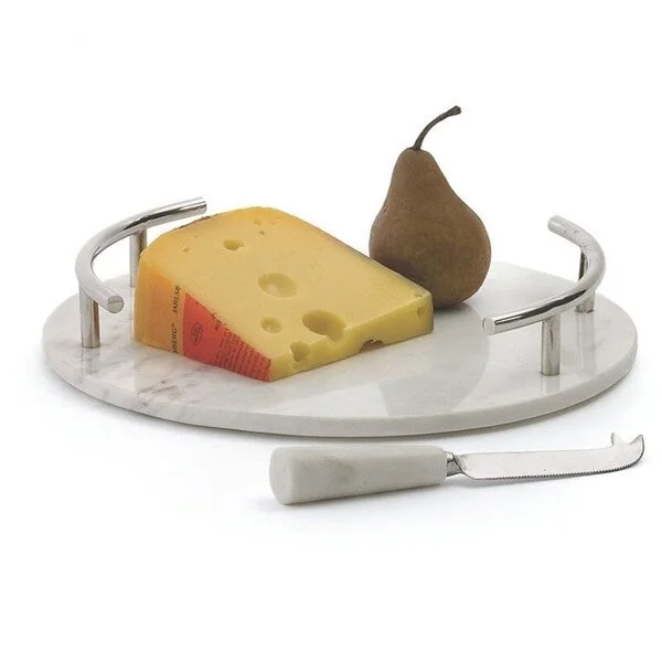 StowtheWold Round Cheese Board with Knife