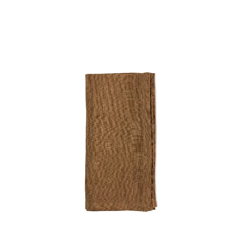 Tela Napkin in Russet Brown (Set of 4)