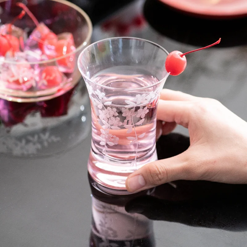 Weeping Cherry Blossom Tumbler Pair