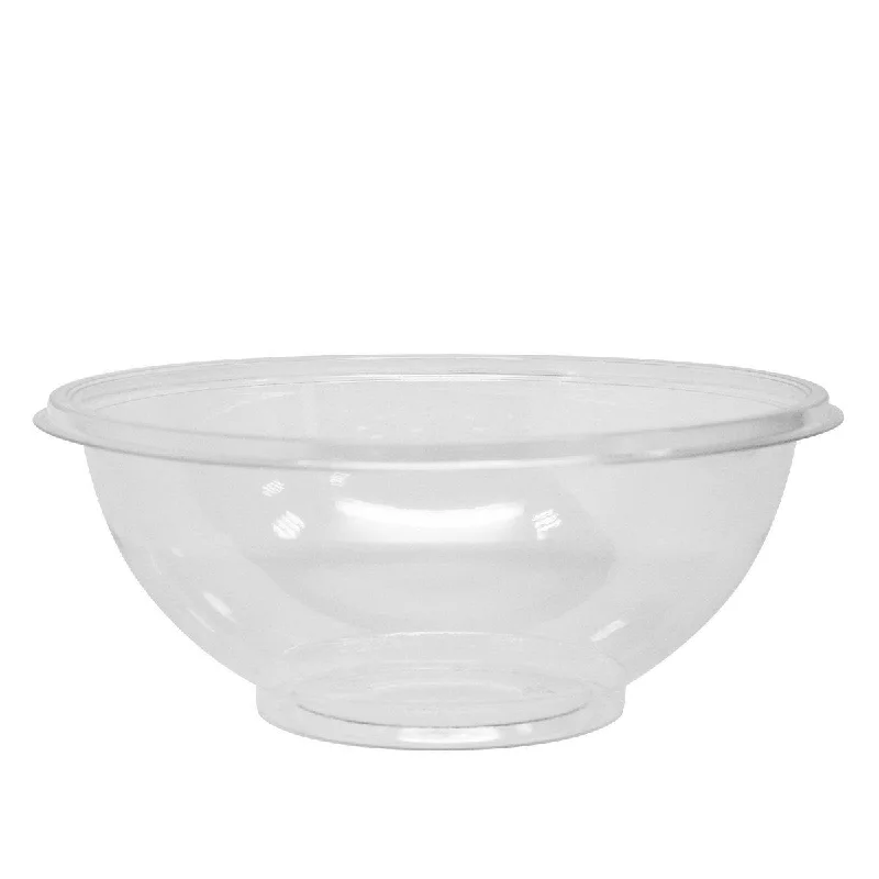 Karat 24oz PET Salad Bowl and Lids - 300 ct