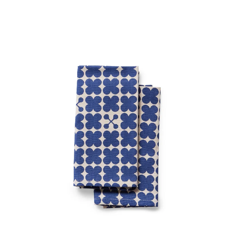 Scandi Candy Napkin in Inky Blue (Set of 2)