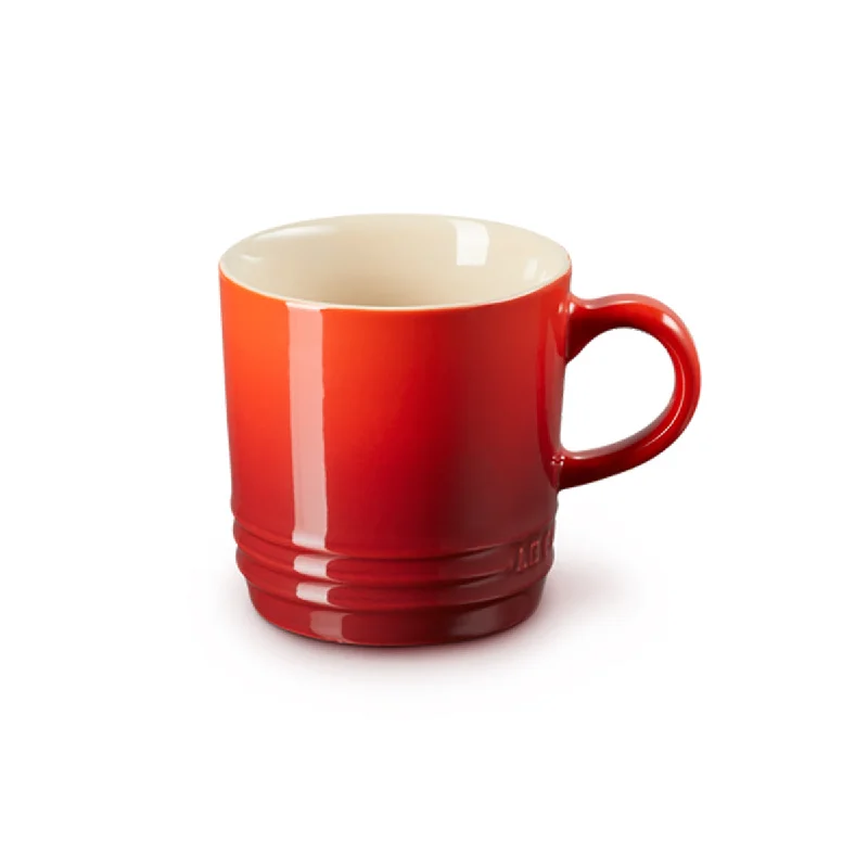 Le Creuset Stoneware Cappuccino Mug Cerise 200ml