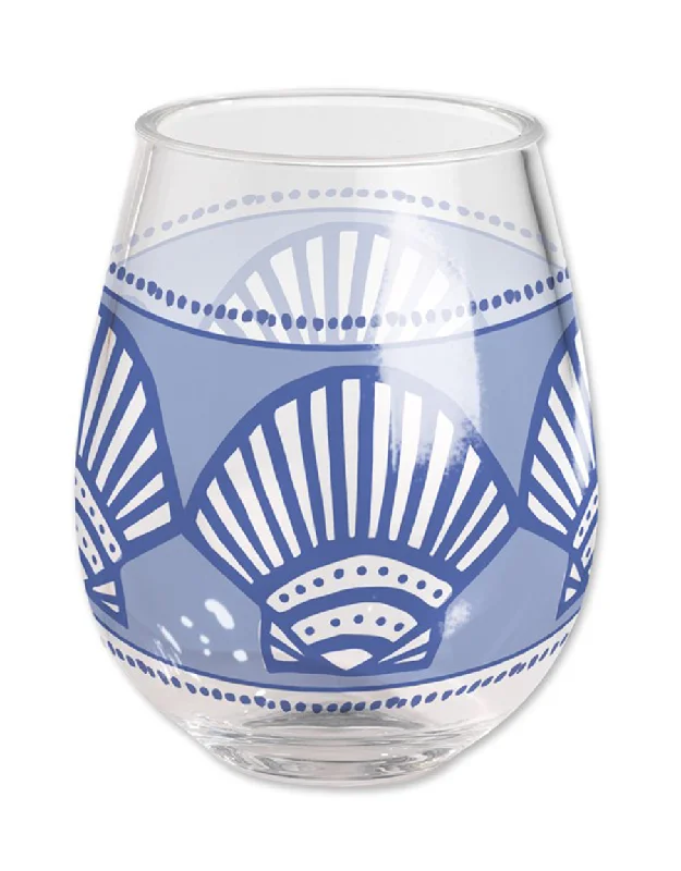 Acrylic Wine Tumbler - Periwinkles