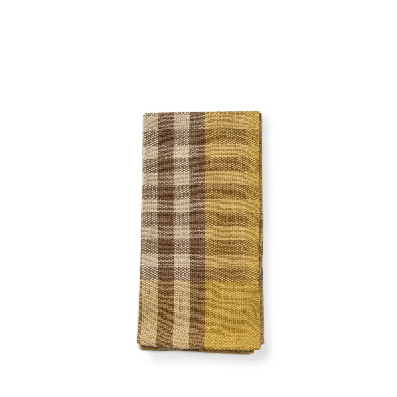 Grid Napkin in Mustard (Set of 2)