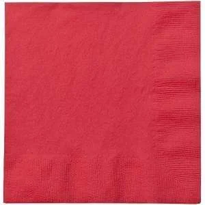 Red Dinner Napkins