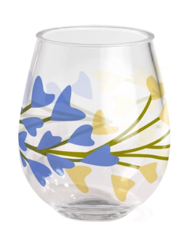 Acrylic Wine Tumbler - Midnight Garden