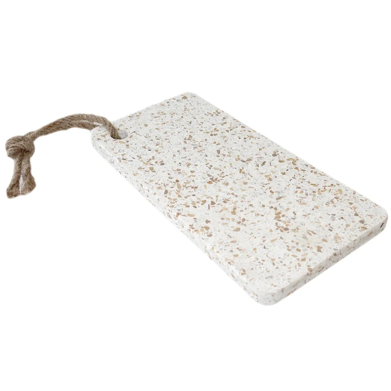 Terrazzo Chopping Board - White/Beige