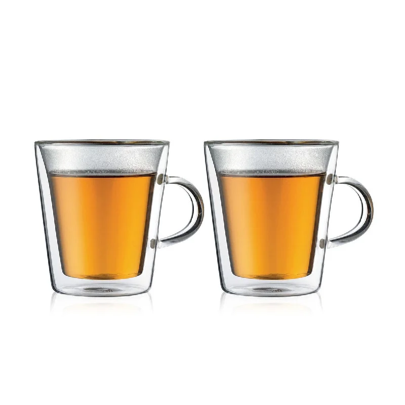 Bodum Canteen Glasses with Handle Medium 200ml (Set of 2)