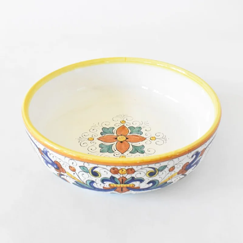 Ricco Deruta serving/ pasta bowl - small, shallow