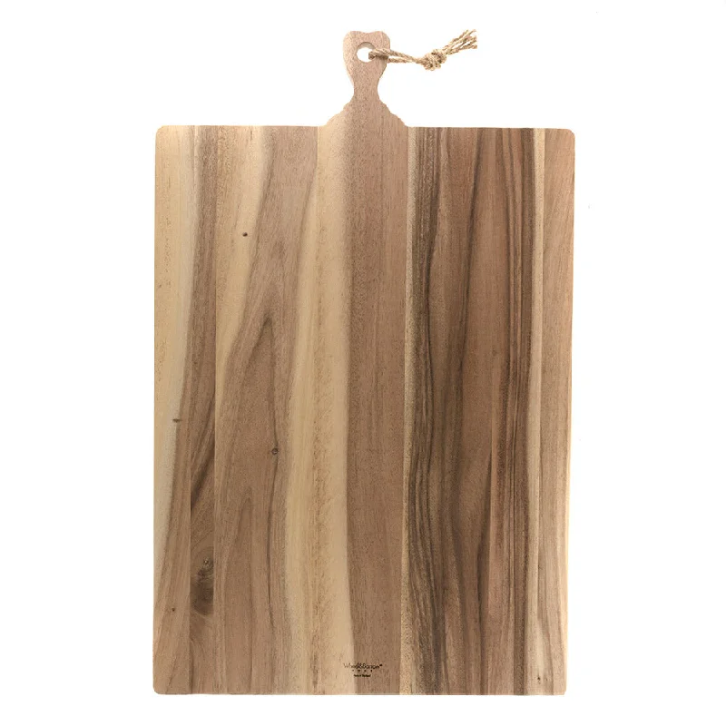 Wood Board Rectangle with Handle 70x44cm