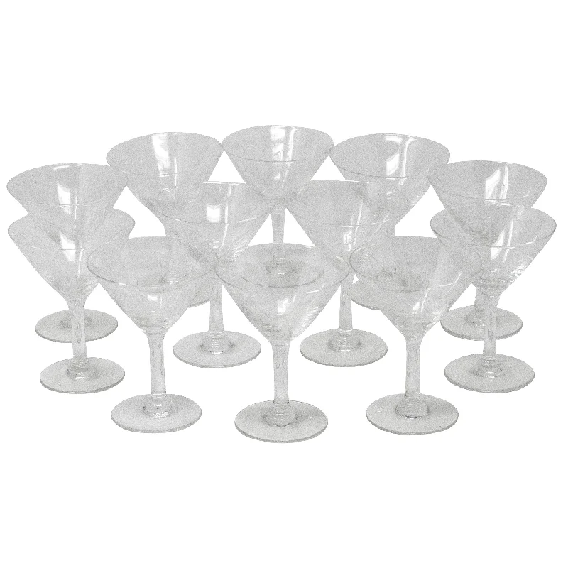 Noritake Etched Bamboo Small Martini Glasses