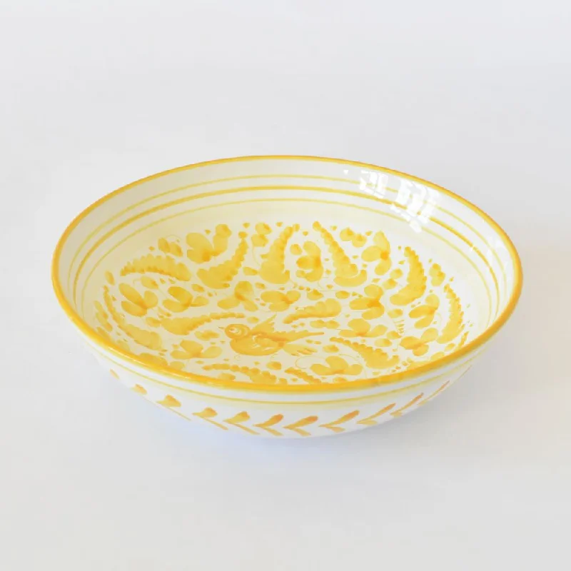 Arabesco Yellow bowl - 8"