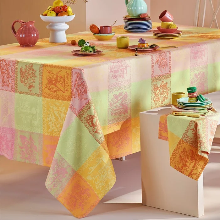 Mille Abecedaire Table Linens Collection