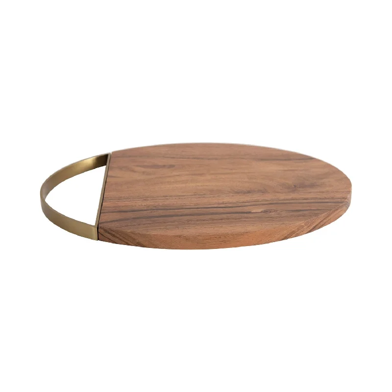 Oval Acacia Wood Cheese/Cutting Board