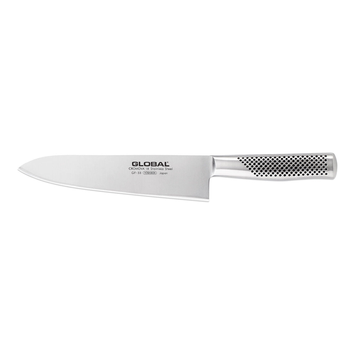 Global GF-33 Heavyweight Forged Chefs Knife, 8-1/4"