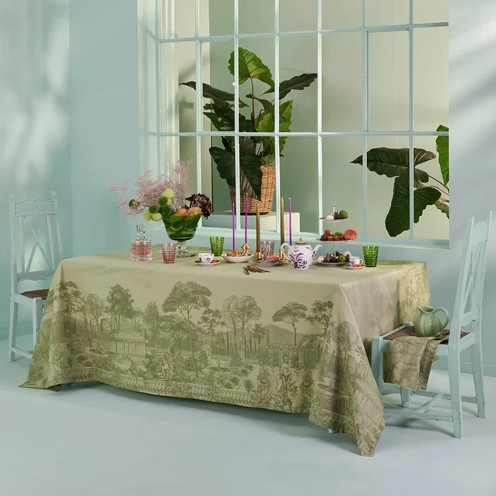 Jardin Spirituel Table Linens Collection (Green Sweet)