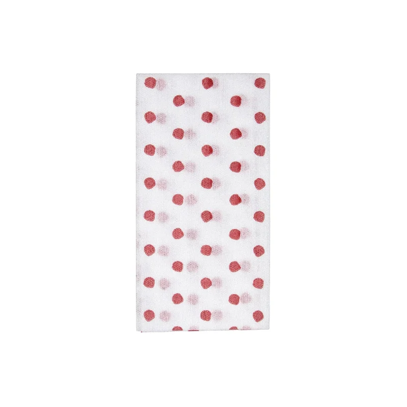 Papersoft Napkins Dot Guest Towels (Pack of 50)