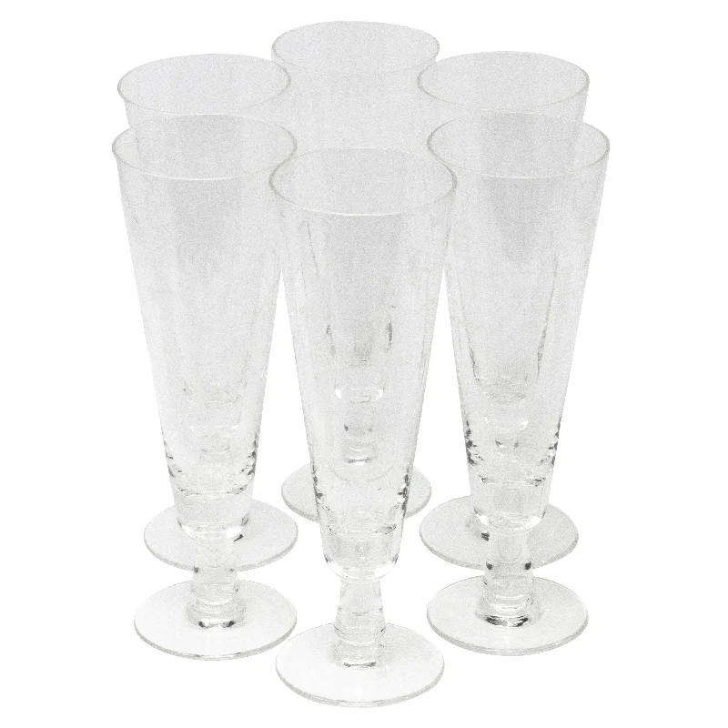 Sasaki Etched Bamboo Pilsner Glasses