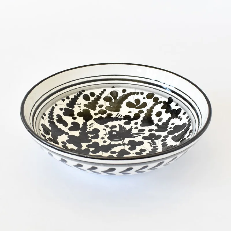 Arabesco Black bowl - 8"