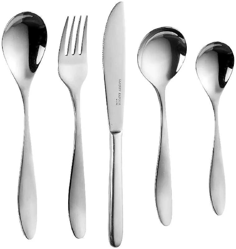 Sanjeev Kapoor Arc Stainless Steel Cutlery Set, 38-Pieces