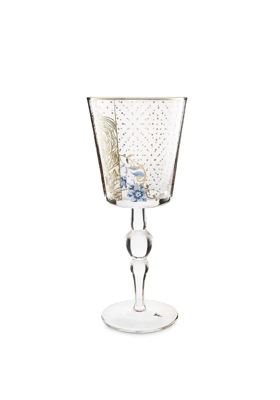 Pip Studio Royal Golden Dots Wine Glass