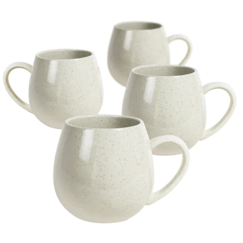 Robert Gordon Hug Me Mug Speckled White 400ml (Set of 4)