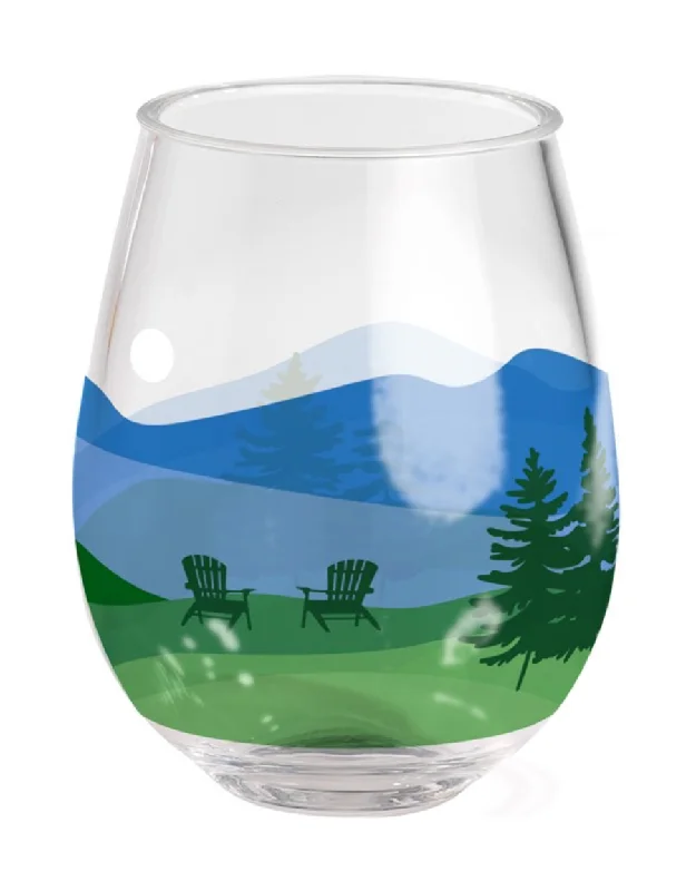 Acrylic Wine Tumbler - Lakeview