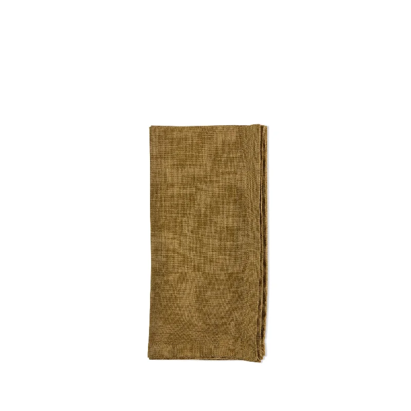 Tela Napkin in Citrine Green (Set of 4)