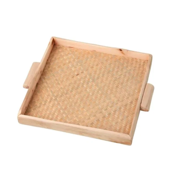 MIramar Wood Sqaure Tray