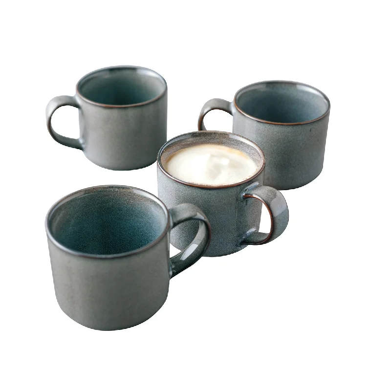 Casero Penn Steel Mugs Set 335ml (Set of 4)