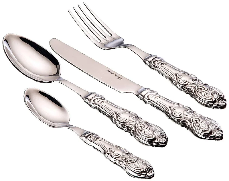 Sanjeev Kapoor Empire Stainless Steel Cutlery Set, 24-Pieces