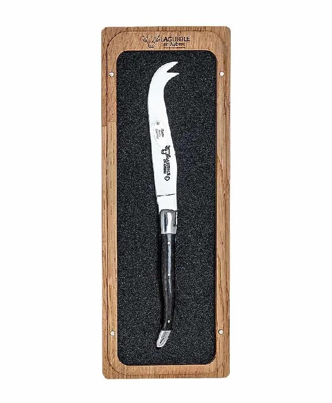 Laguiole En Aubrac Forged Cheese Knife - Ebony Wood